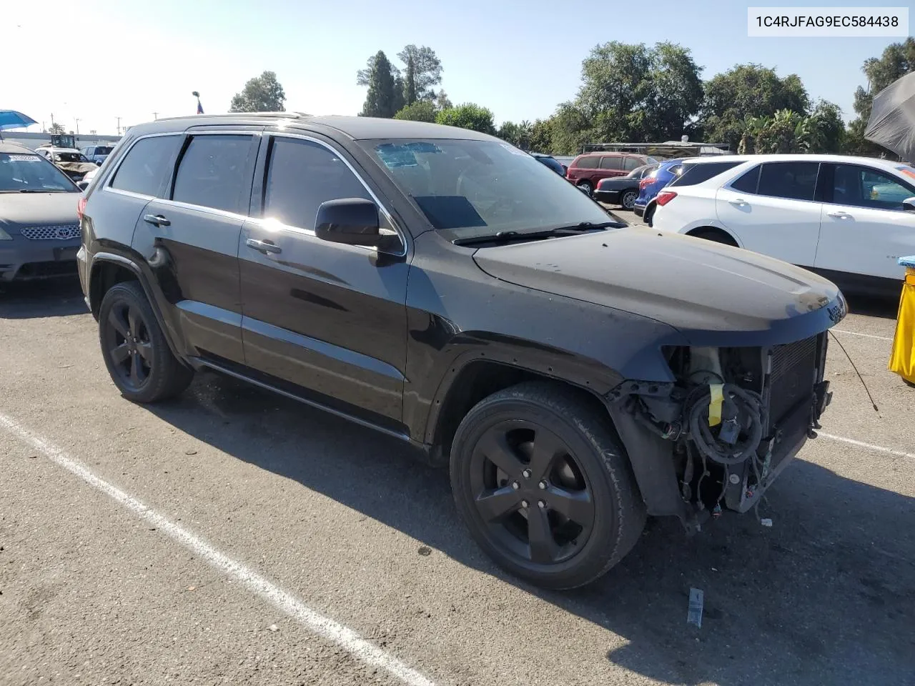 1C4RJFAG9EC584438 2014 Jeep Grand Cherokee Laredo