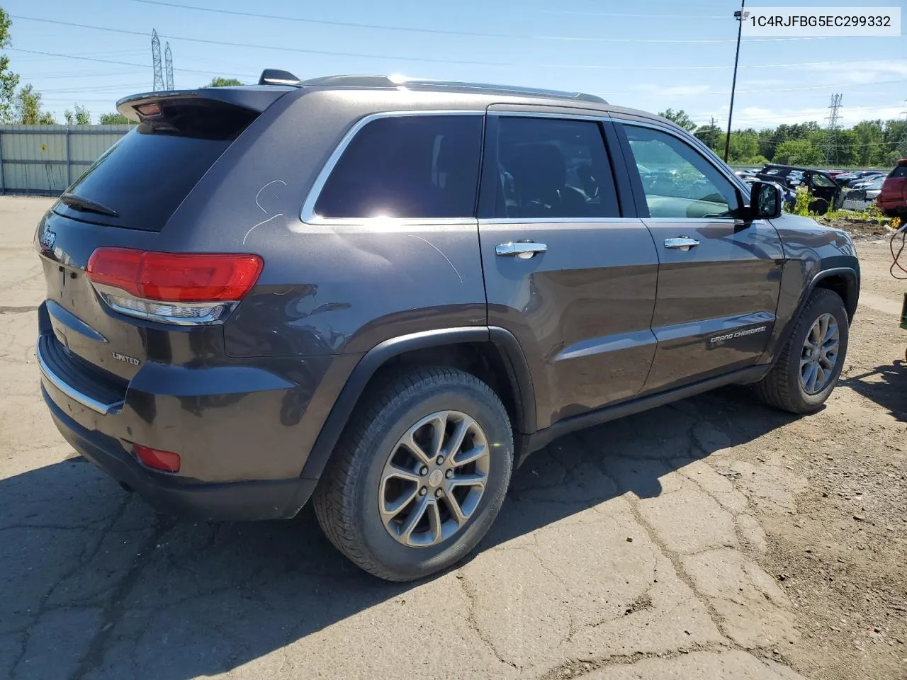 2014 Jeep Grand Cherokee Limited VIN: 1C4RJFBG5EC299332 Lot: 61305334