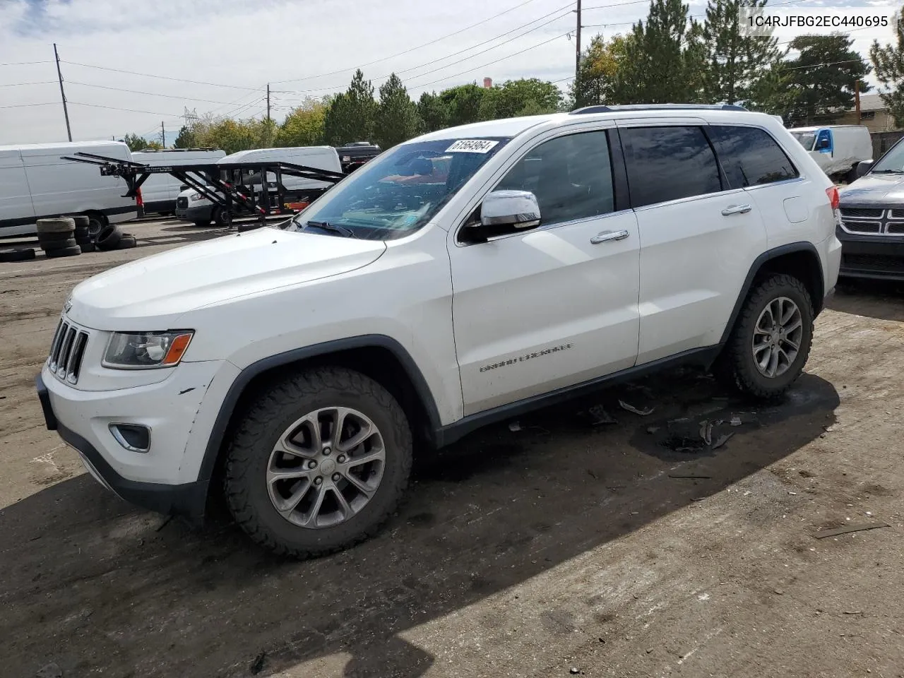 2014 Jeep Grand Cherokee Limited VIN: 1C4RJFBG2EC440695 Lot: 61564964