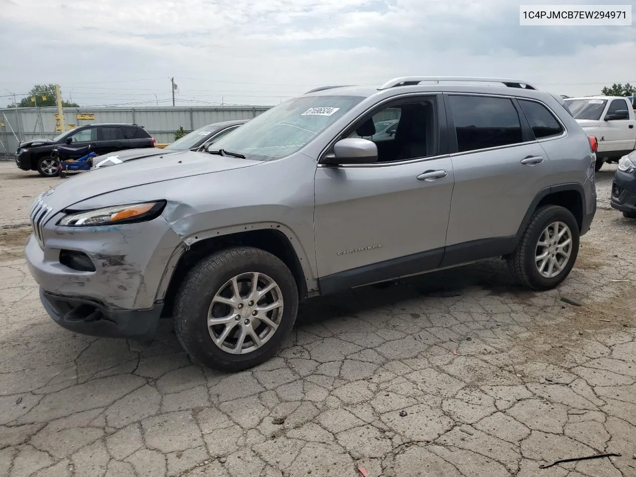 2014 Jeep Cherokee Latitude VIN: 1C4PJMCB7EW294971 Lot: 61696524