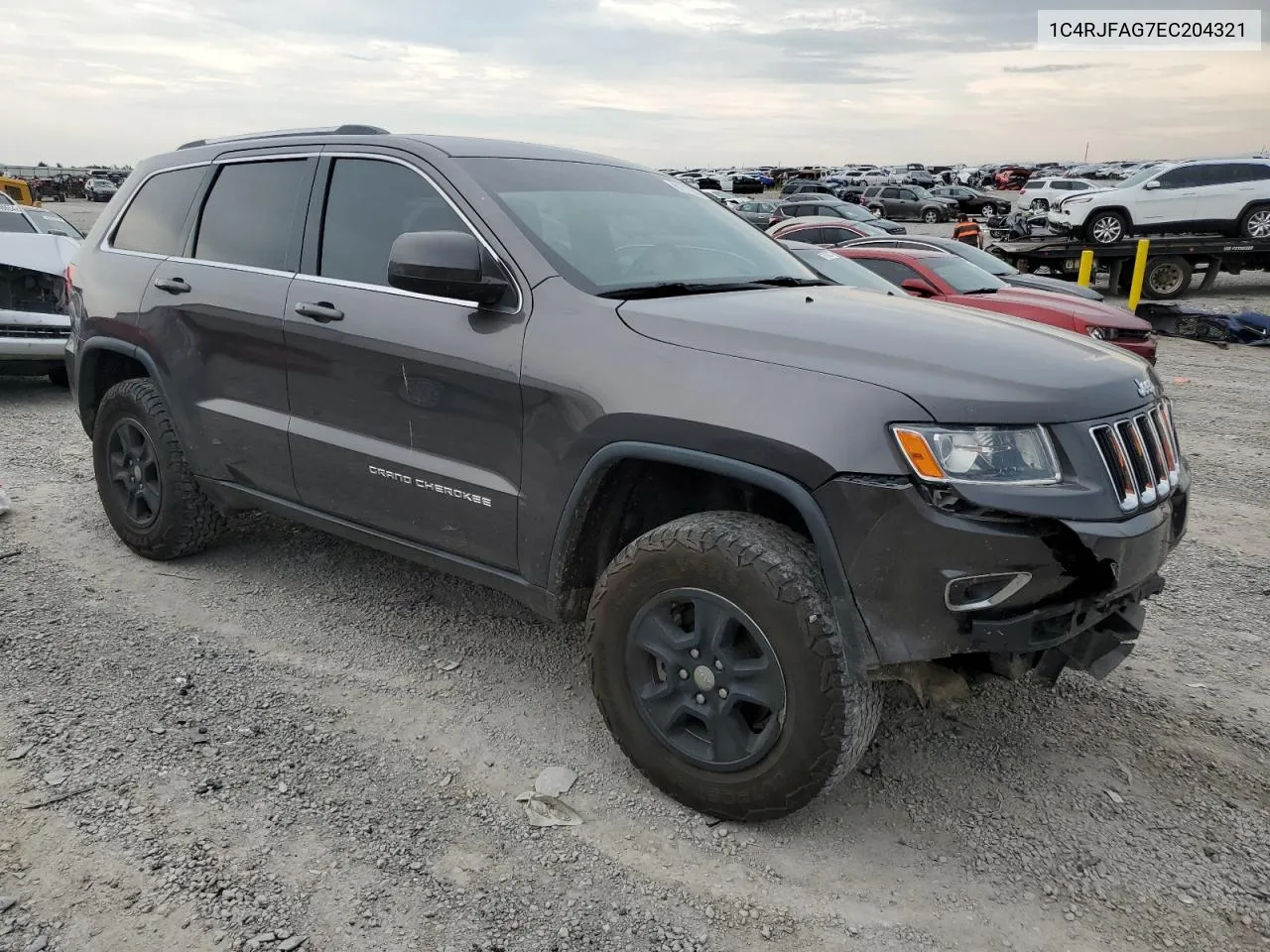 2014 Jeep Grand Cherokee Laredo VIN: 1C4RJFAG7EC204321 Lot: 61712964