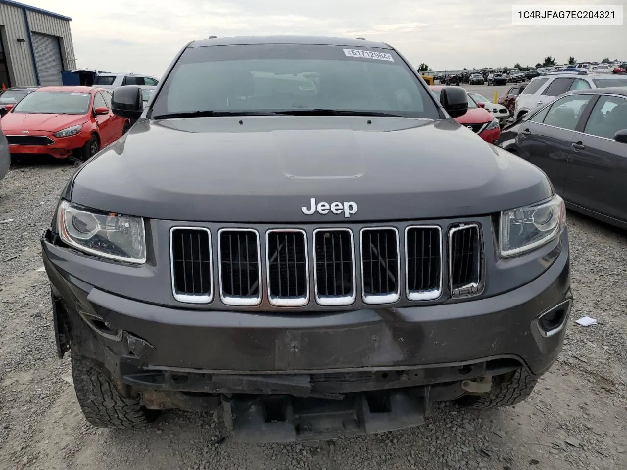 2014 Jeep Grand Cherokee Laredo VIN: 1C4RJFAG7EC204321 Lot: 61712964