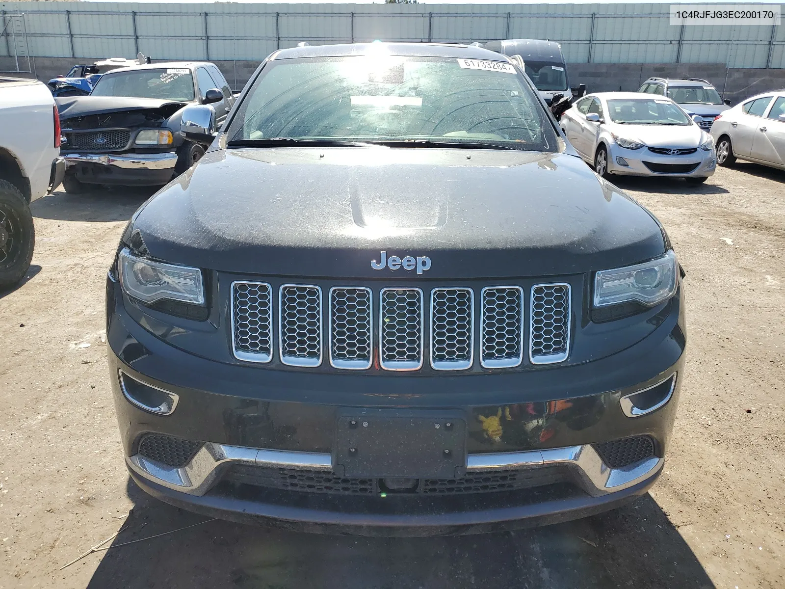 2014 Jeep Grand Cherokee Summit VIN: 1C4RJFJG3EC200170 Lot: 61733284