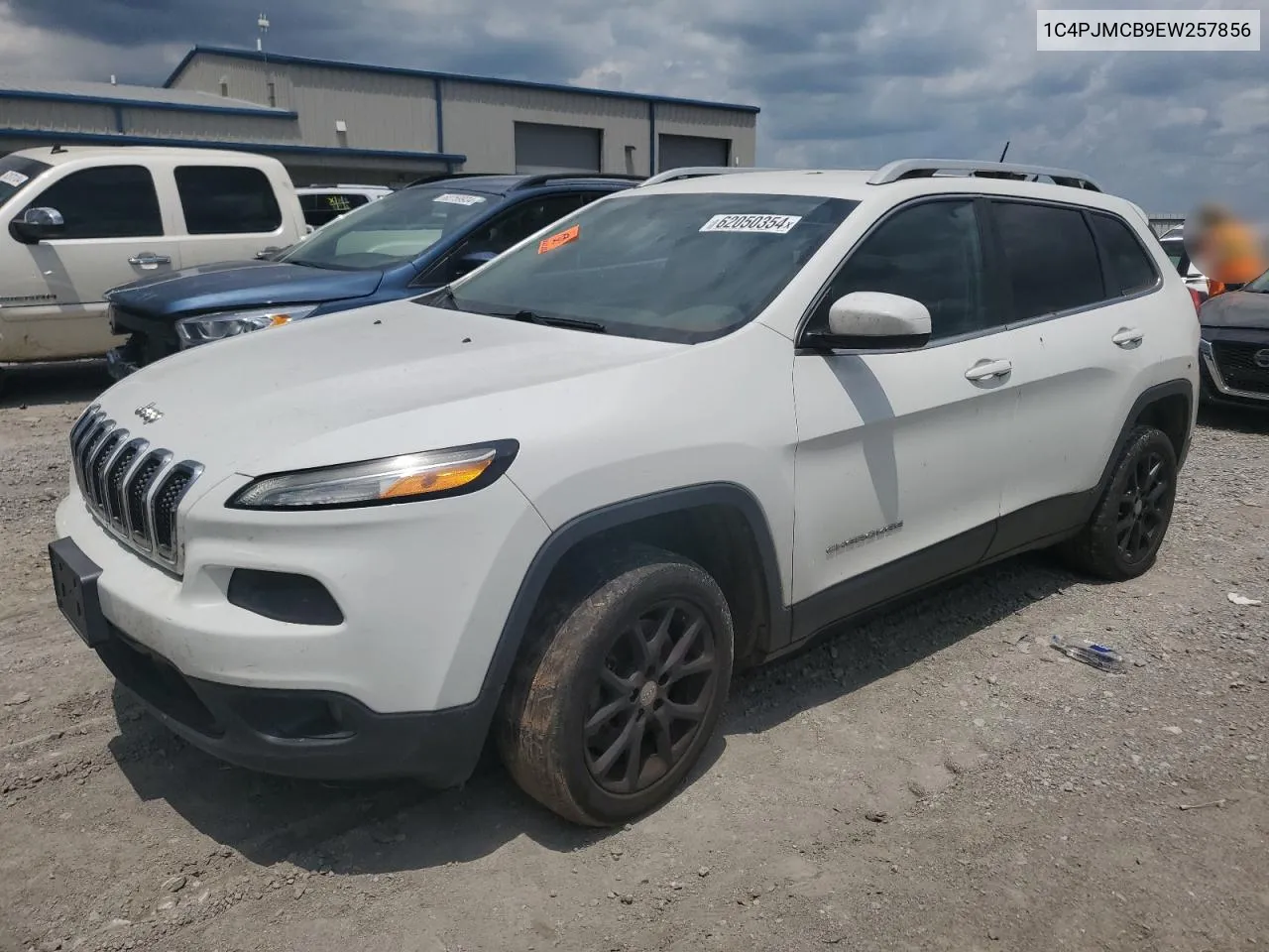 2014 Jeep Cherokee Latitude VIN: 1C4PJMCB9EW257856 Lot: 62050354