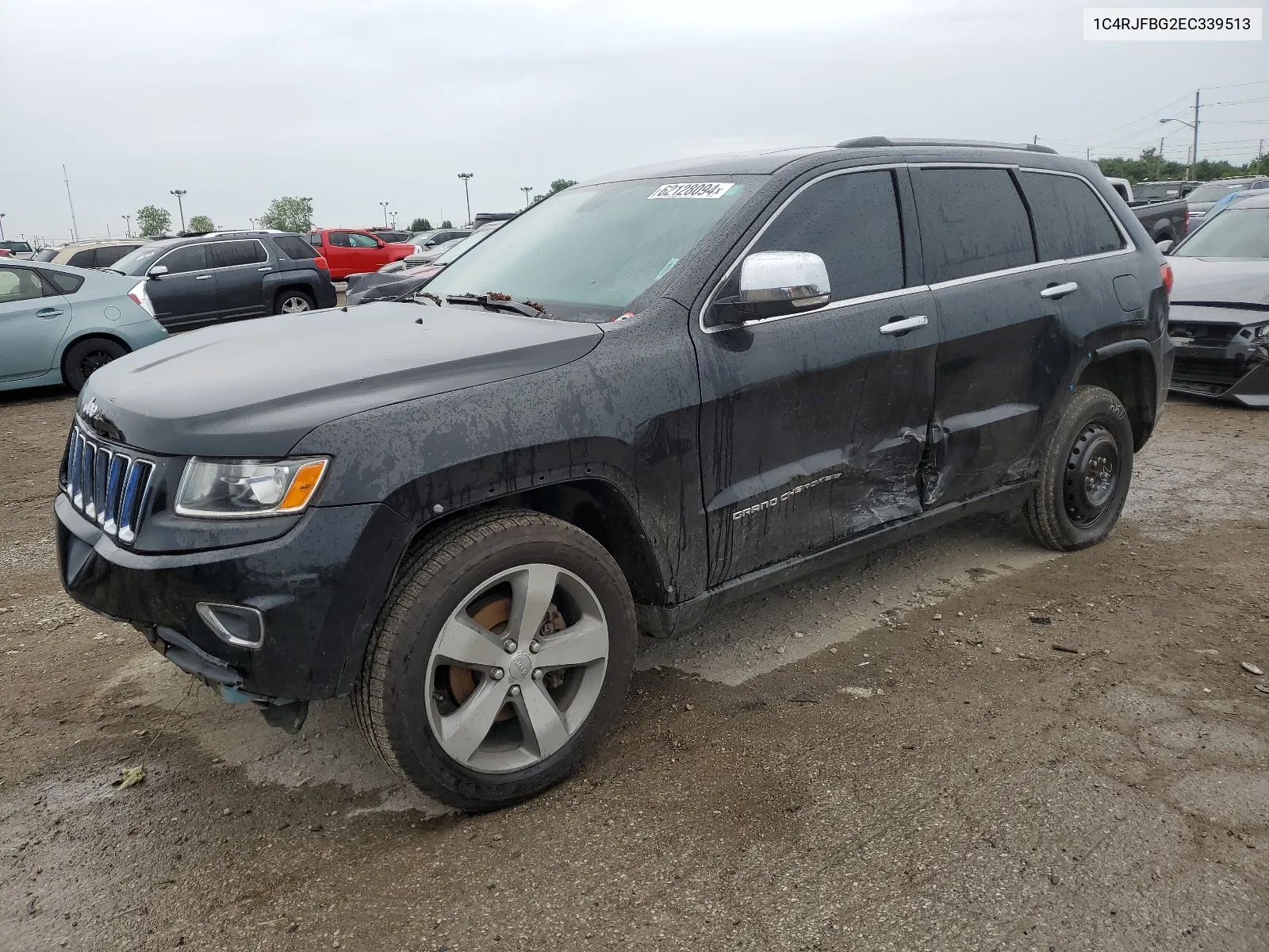 2014 Jeep Grand Cherokee Limited VIN: 1C4RJFBG2EC339513 Lot: 62128094