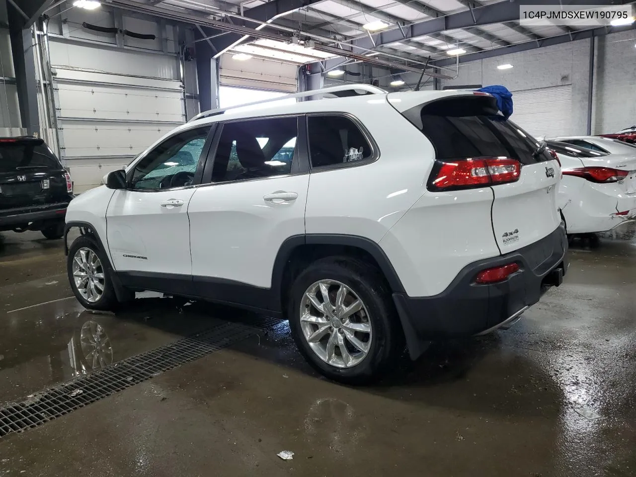 2014 Jeep Cherokee Limited VIN: 1C4PJMDSXEW190795 Lot: 62276364