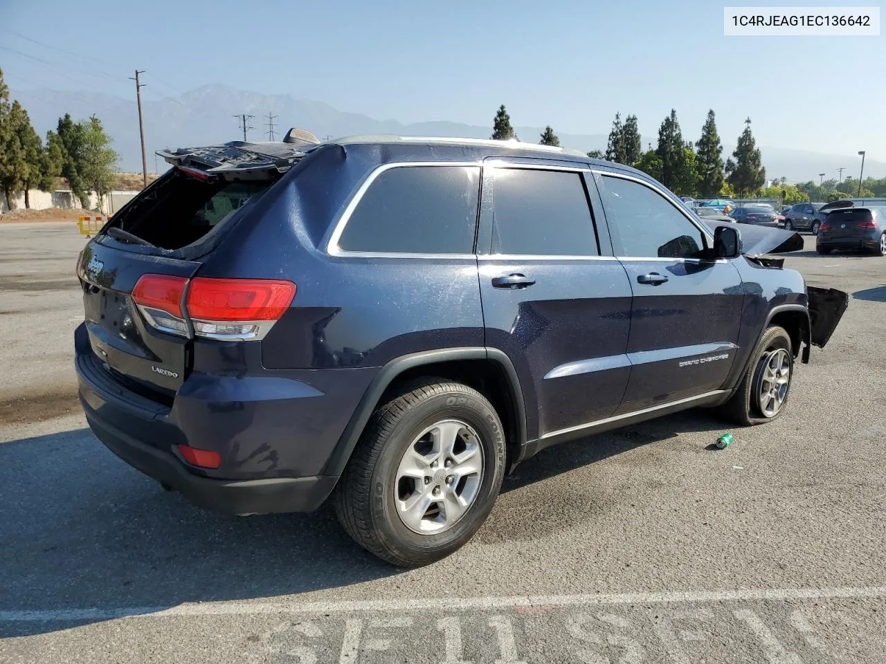 2014 Jeep Grand Cherokee Laredo VIN: 1C4RJEAG1EC136642 Lot: 62476934