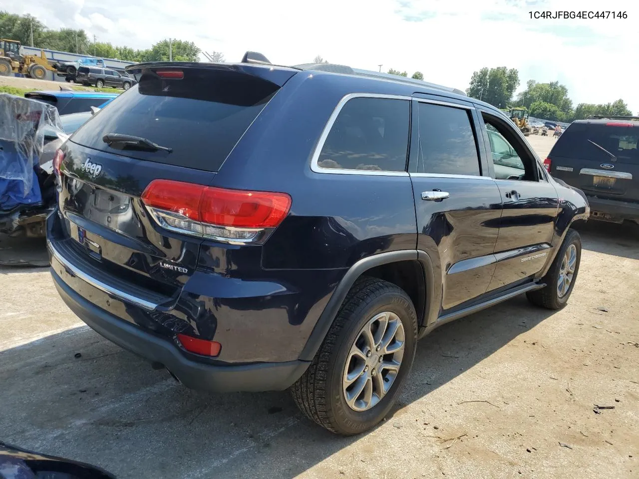 2014 Jeep Grand Cherokee Limited VIN: 1C4RJFBG4EC447146 Lot: 62515124