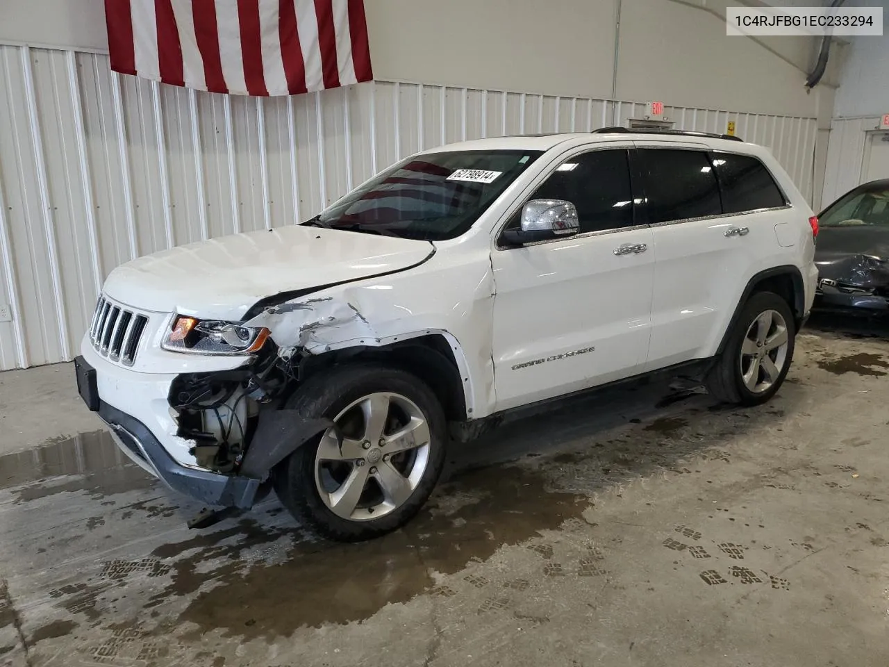 2014 Jeep Grand Cherokee Limited VIN: 1C4RJFBG1EC233294 Lot: 62798914