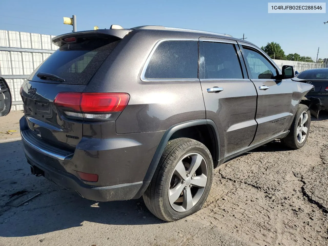 2014 Jeep Grand Cherokee Limited VIN: 1C4RJFBG2EC288546 Lot: 62831434