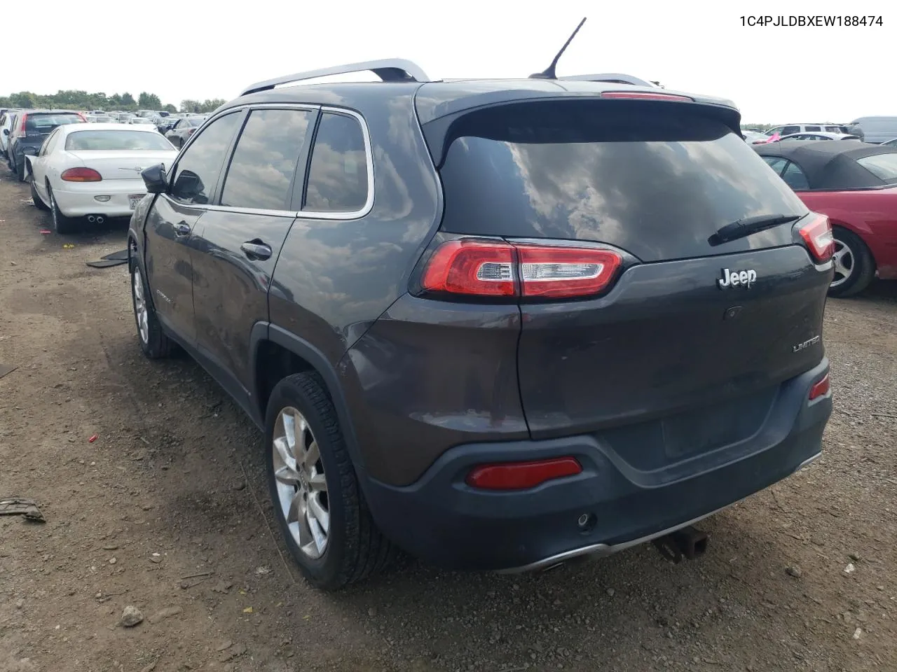 1C4PJLDBXEW188474 2014 Jeep Cherokee Limited