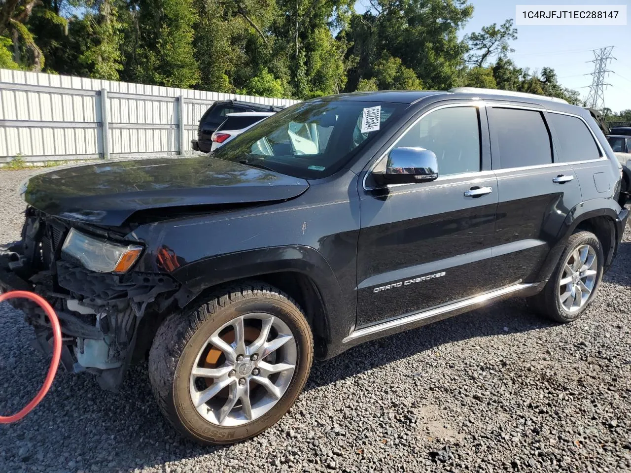 2014 Jeep Grand Cherokee Summit VIN: 1C4RJFJT1EC288147 Lot: 63028584