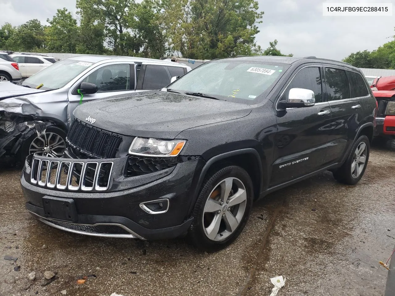 2014 Jeep Grand Cherokee Limited VIN: 1C4RJFBG9EC288415 Lot: 63057894