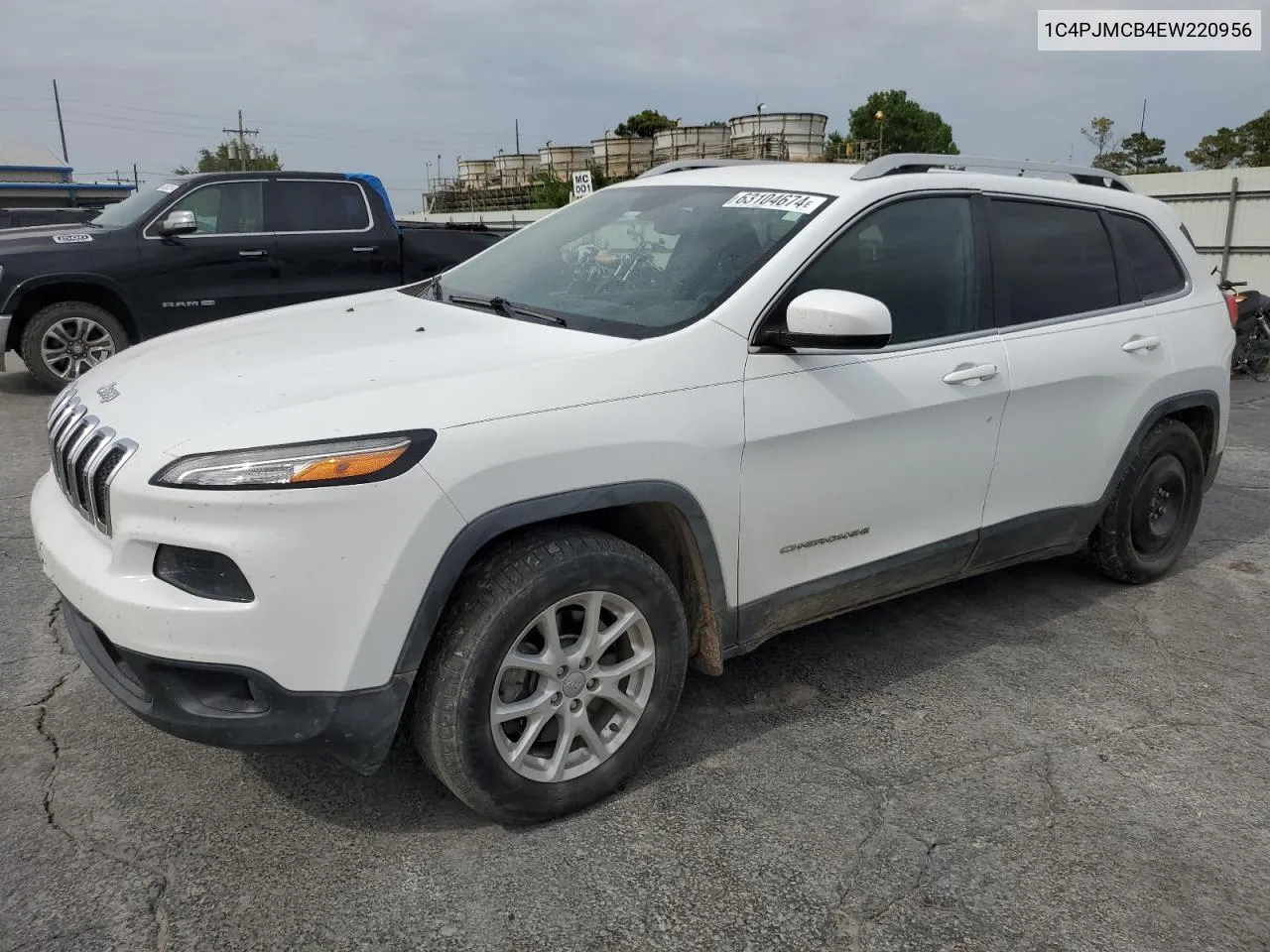 2014 Jeep Cherokee Latitude VIN: 1C4PJMCB4EW220956 Lot: 63104674