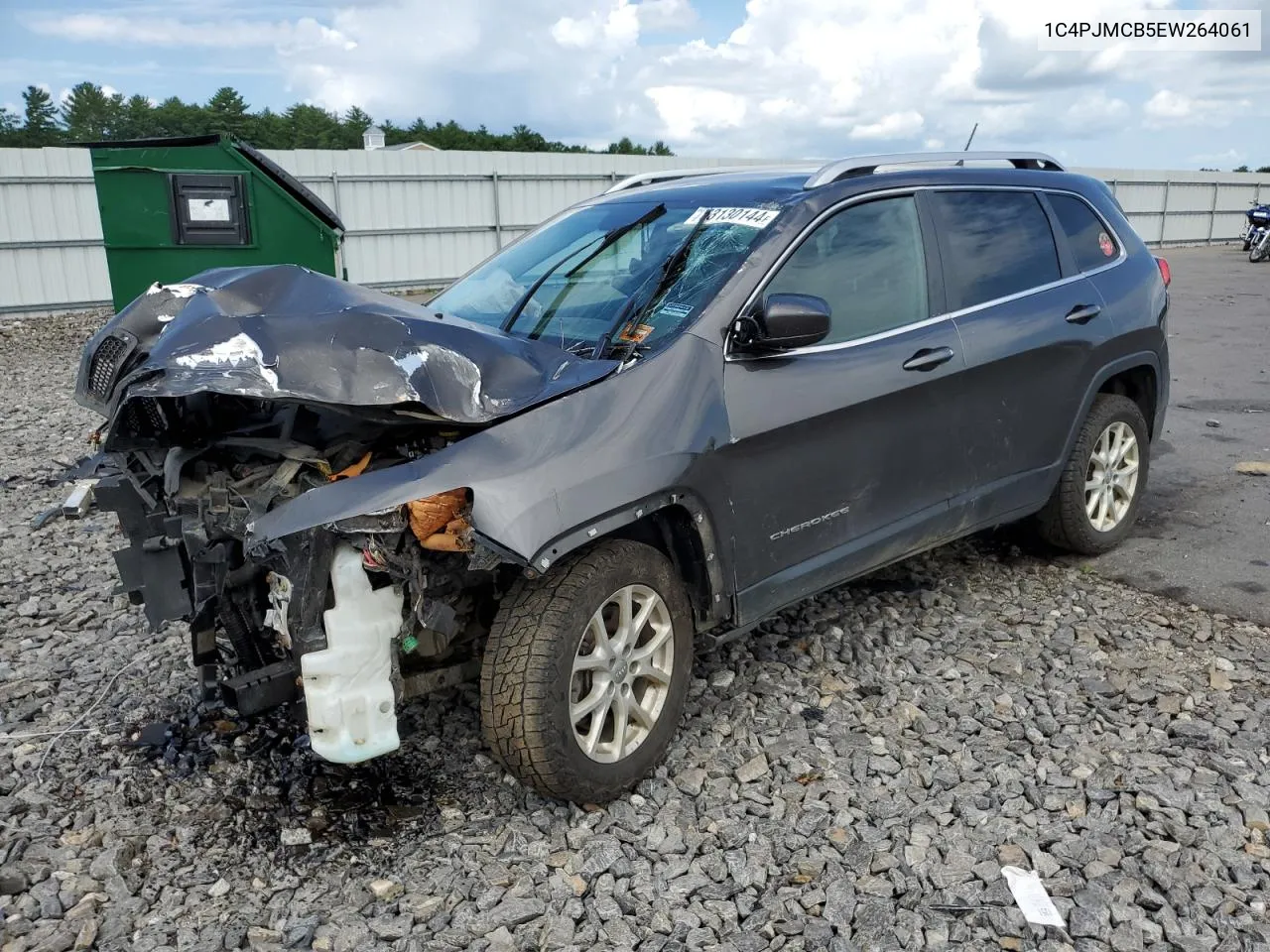 2014 Jeep Cherokee Latitude VIN: 1C4PJMCB5EW264061 Lot: 63130144