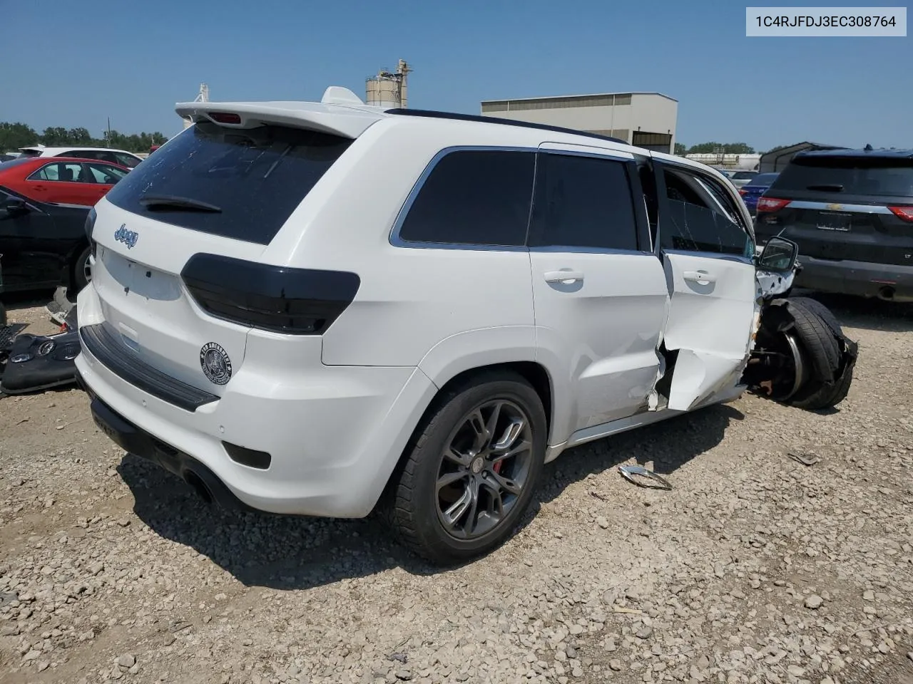 2014 Jeep Grand Cherokee Srt-8 VIN: 1C4RJFDJ3EC308764 Lot: 63133434