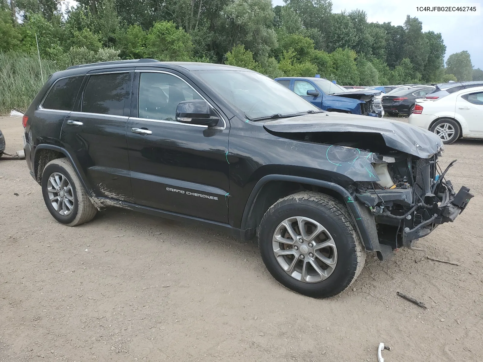 2014 Jeep Grand Cherokee Limited VIN: 1C4RJFBG2EC462745 Lot: 63382734