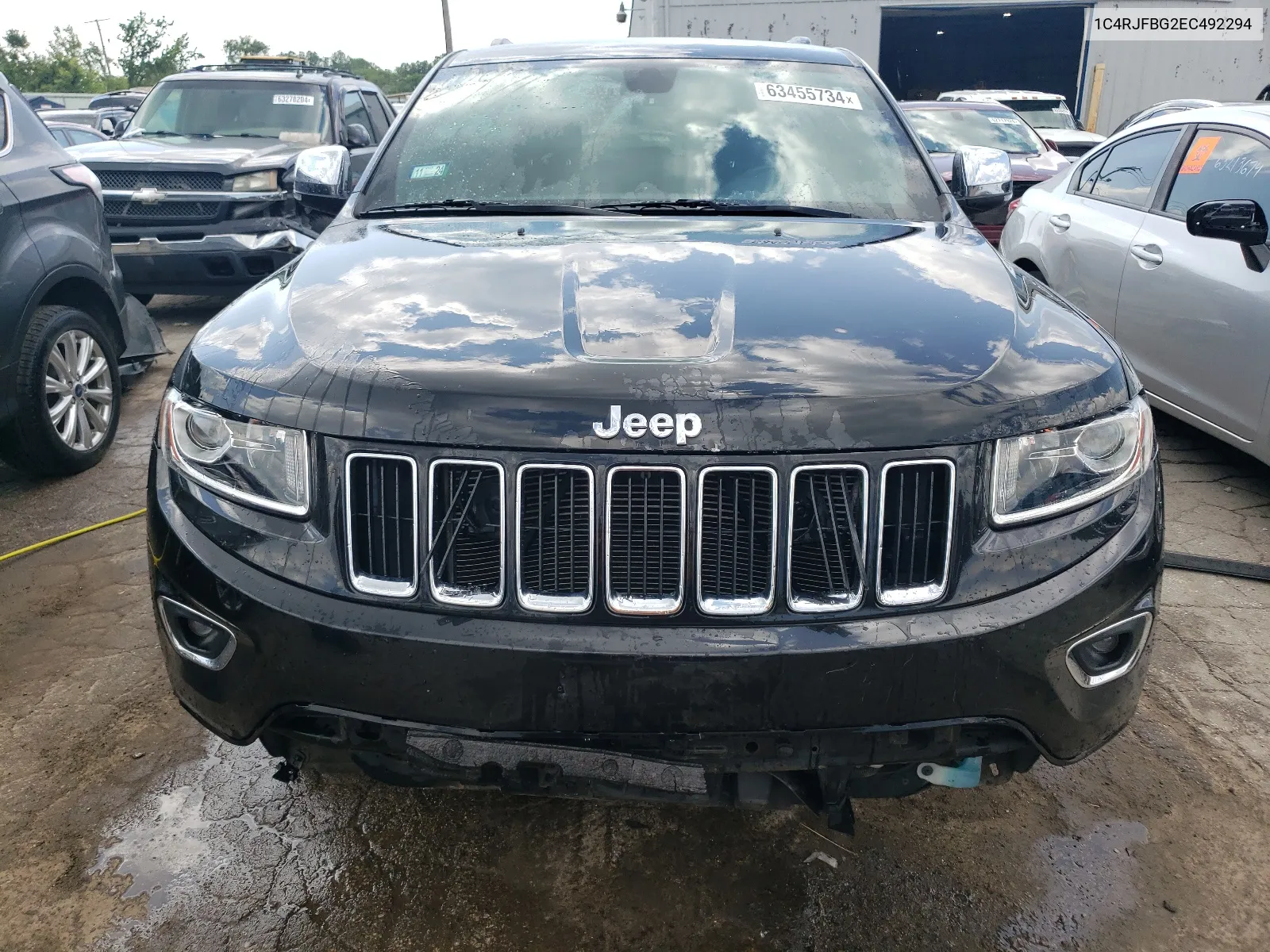 1C4RJFBG2EC492294 2014 Jeep Grand Cherokee Limited