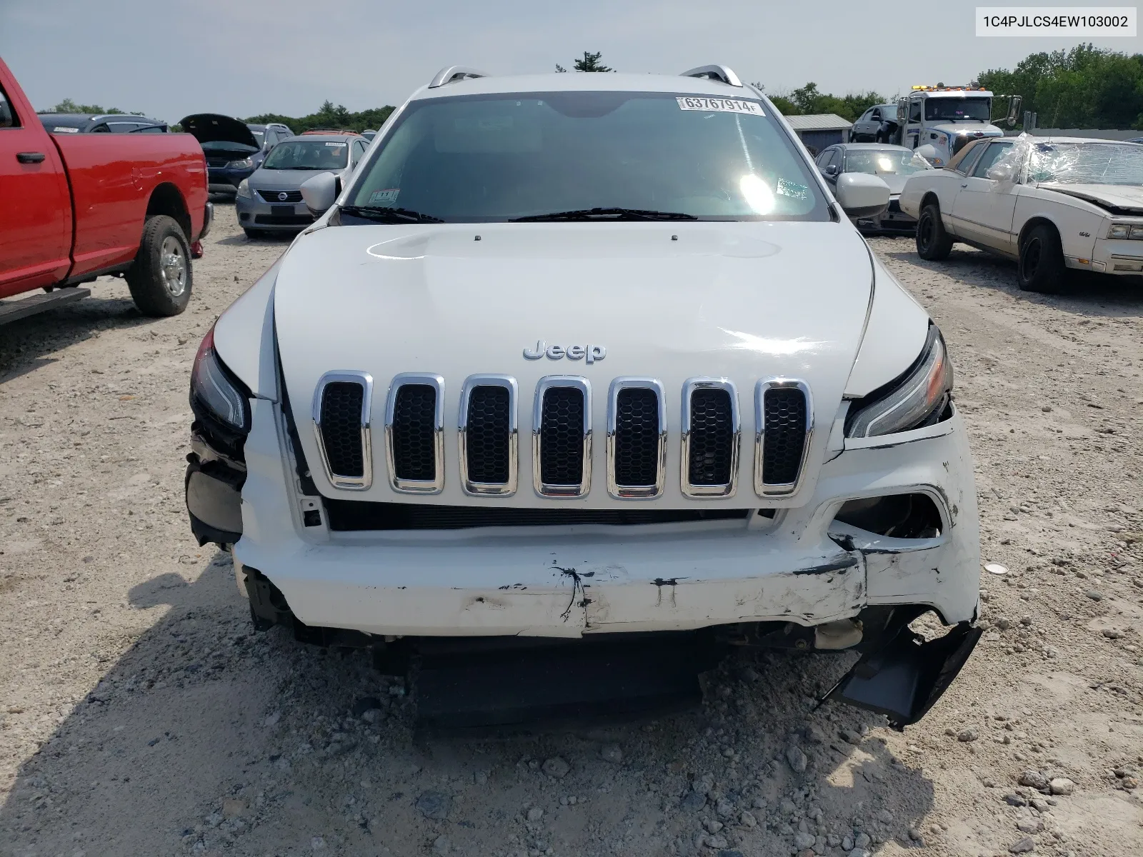 1C4PJLCS4EW103002 2014 Jeep Cherokee Latitude