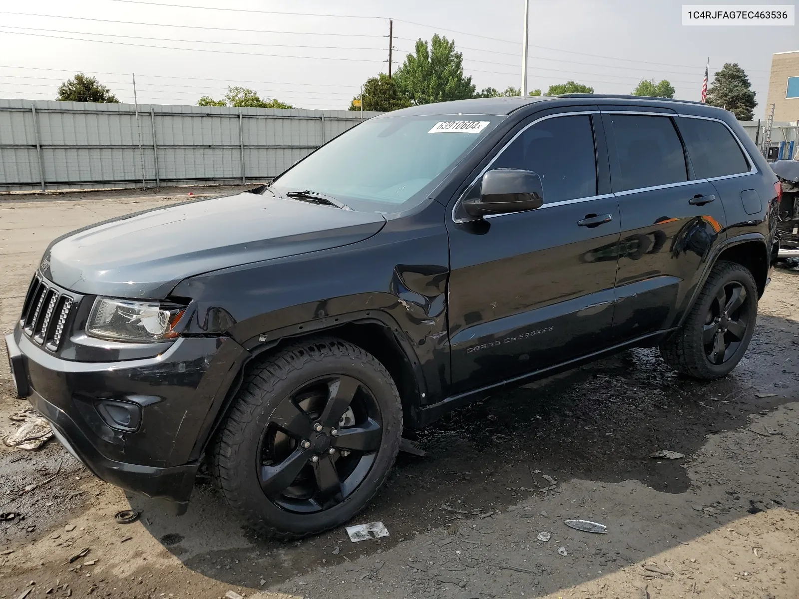 2014 Jeep Grand Cherokee Laredo VIN: 1C4RJFAG7EC463536 Lot: 63910604