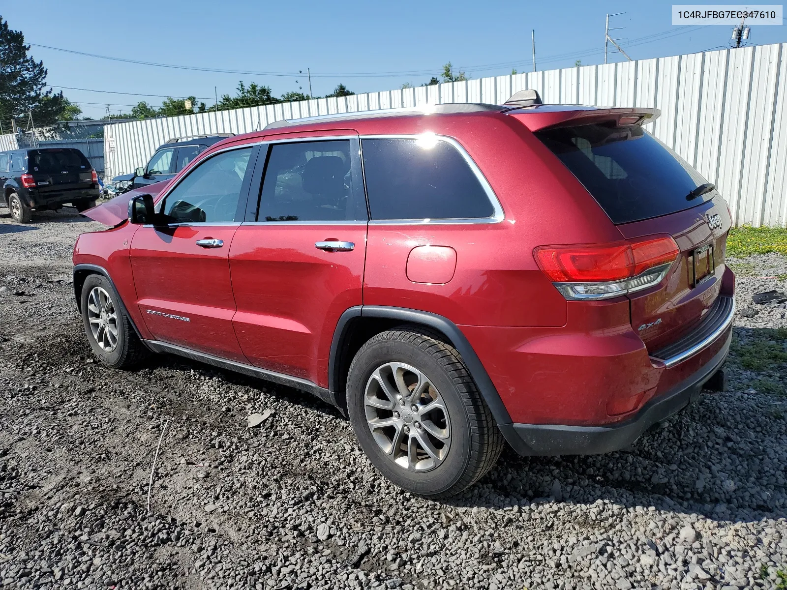 2014 Jeep Grand Cherokee Limited VIN: 1C4RJFBG7EC347610 Lot: 63964534