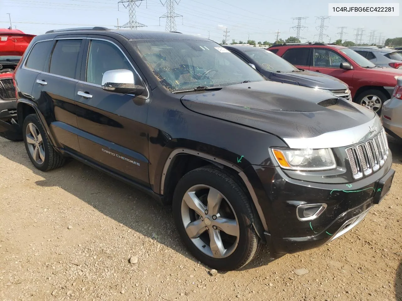 2014 Jeep Grand Cherokee Limited VIN: 1C4RJFBG6EC422281 Lot: 64061434