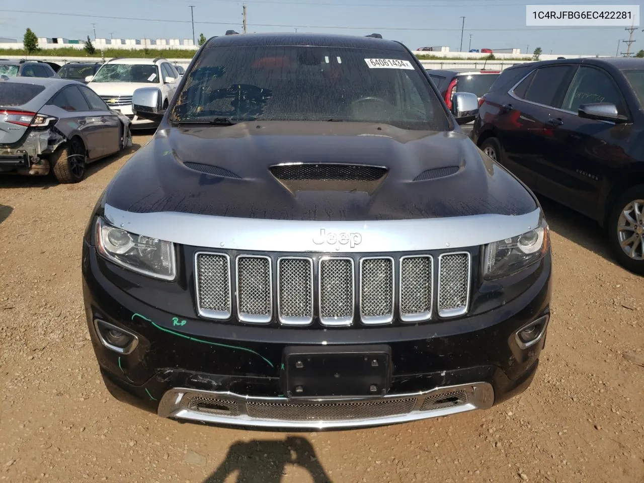 2014 Jeep Grand Cherokee Limited VIN: 1C4RJFBG6EC422281 Lot: 64061434