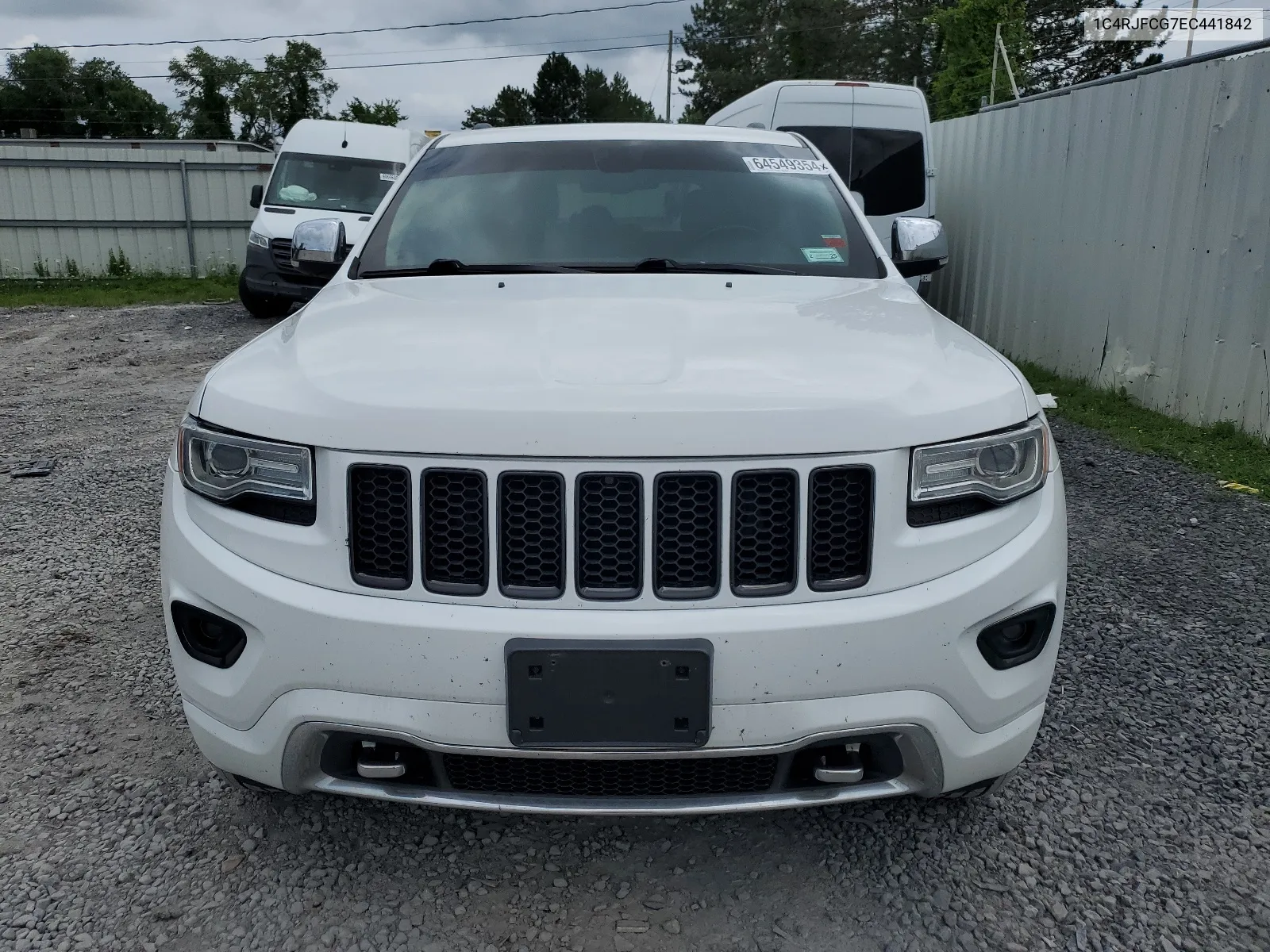 2014 Jeep Grand Cherokee Overland VIN: 1C4RJFCG7EC441842 Lot: 64549354