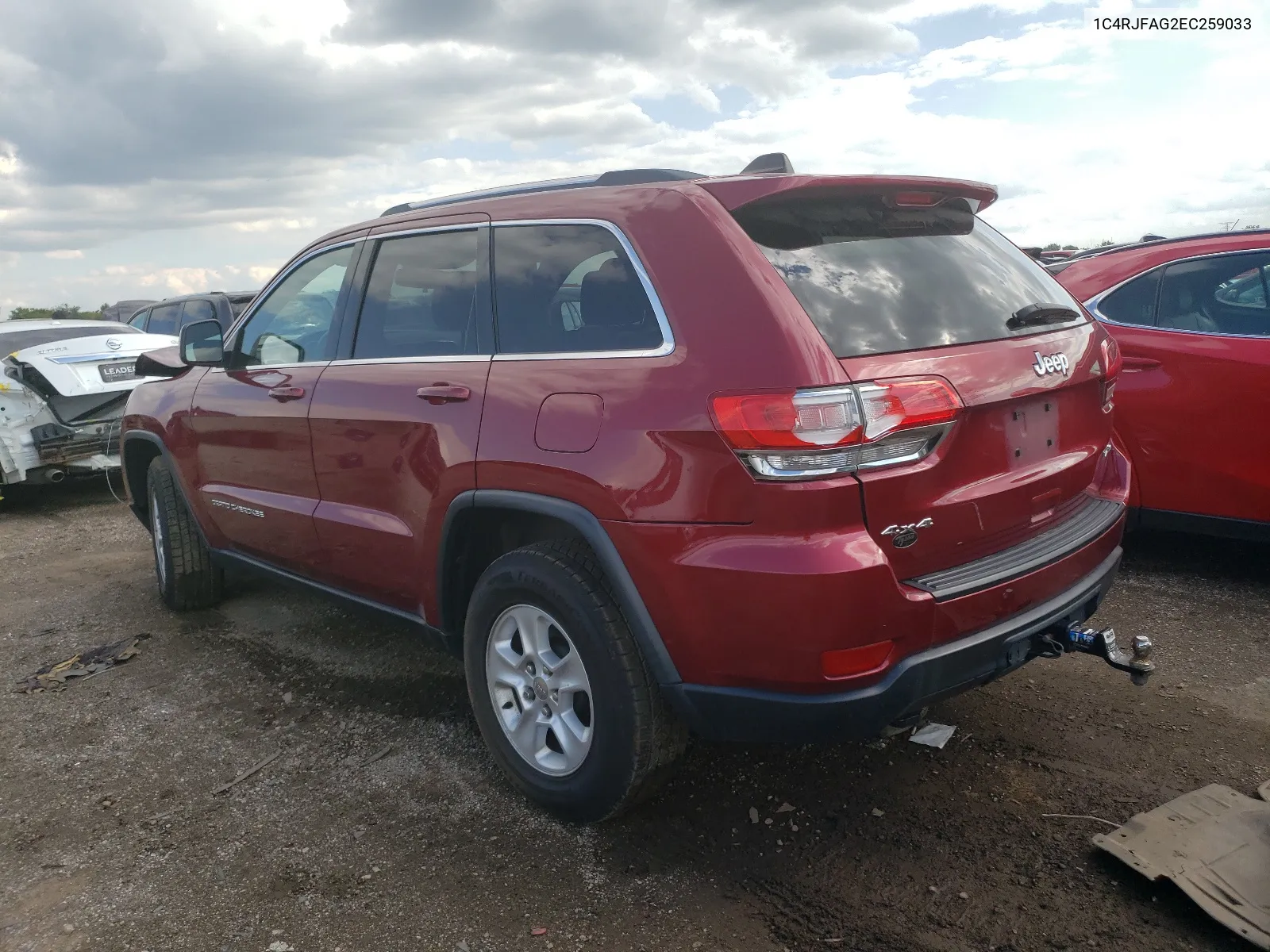 2014 Jeep Grand Cherokee Laredo VIN: 1C4RJFAG2EC259033 Lot: 64566184