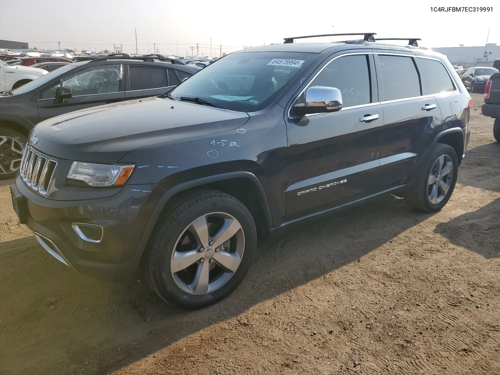 2014 Jeep Grand Cherokee Limited VIN: 1C4RJFBM7EC319991 Lot: 64575994