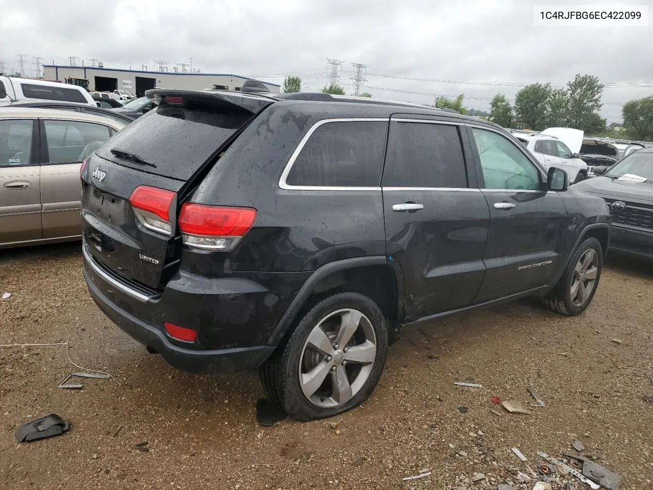 2014 Jeep Grand Cherokee Limited VIN: 1C4RJFBG6EC422099 Lot: 64765324