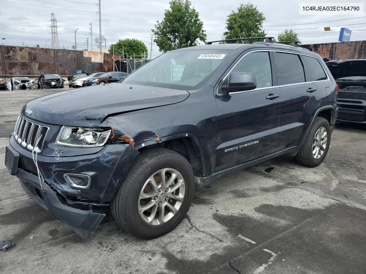 2014 Jeep Grand Cherokee Laredo VIN: 1C4RJEAG2EC164790 Lot: 65048443