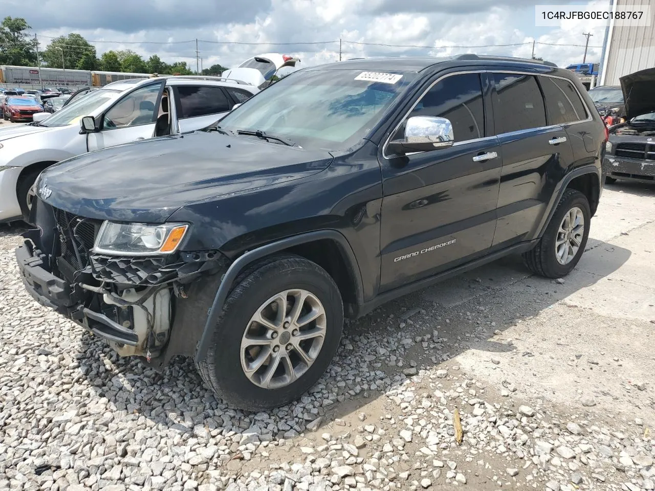 2014 Jeep Grand Cherokee Limited VIN: 1C4RJFBG0EC188767 Lot: 65202774