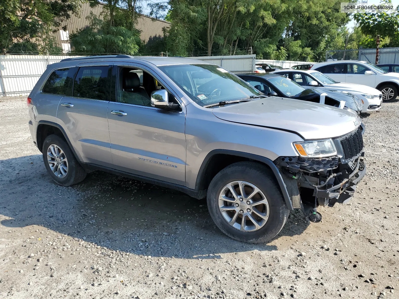 2014 Jeep Grand Cherokee Limited VIN: 1C4RJFBG6EC480892 Lot: 65229034