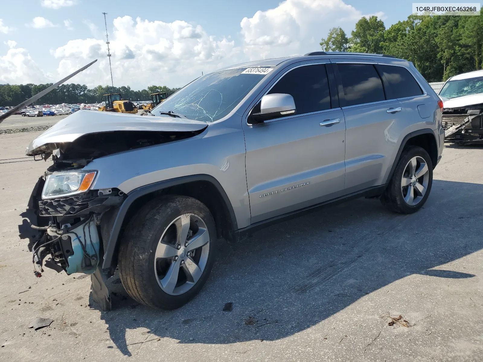 2014 Jeep Grand Cherokee Limited VIN: 1C4RJFBGXEC463268 Lot: 65376494