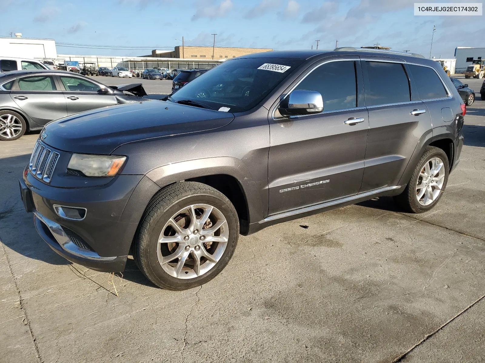 2014 Jeep Grand Cherokee Summit VIN: 1C4RJEJG2EC174302 Lot: 65395654