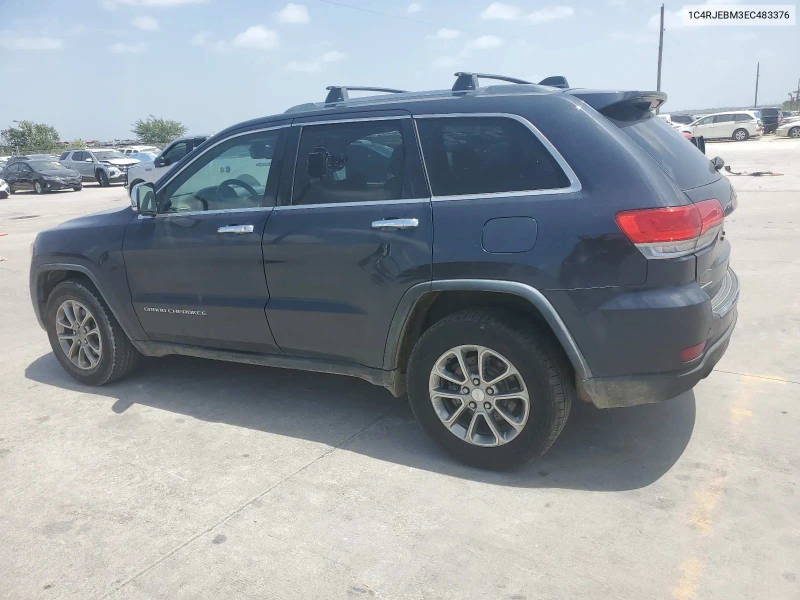 2014 Jeep Grand Cherokee Limited VIN: 1C4RJEBM3EC483376 Lot: 65497114