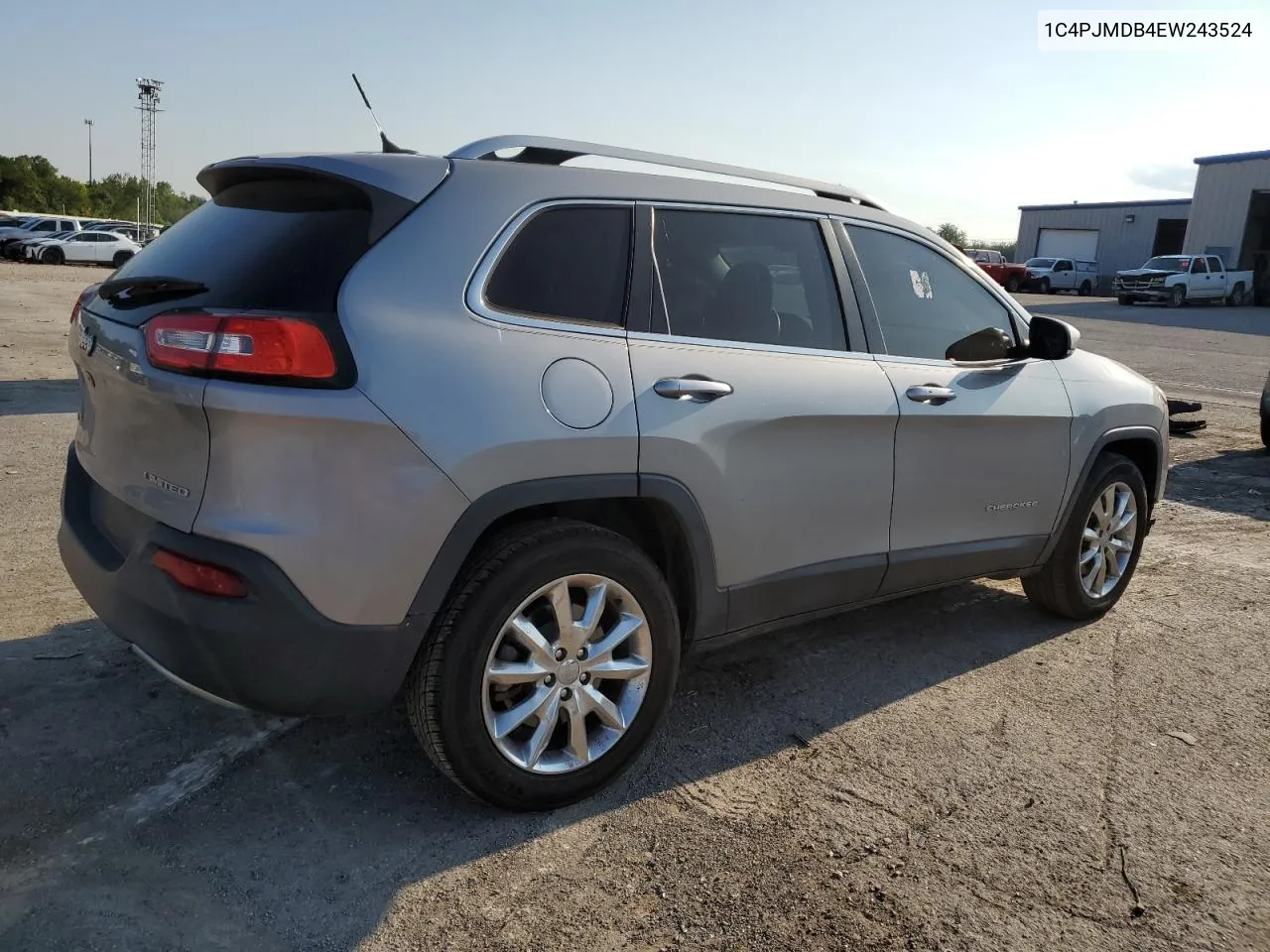 2014 Jeep Cherokee Limited VIN: 1C4PJMDB4EW243524 Lot: 65498254