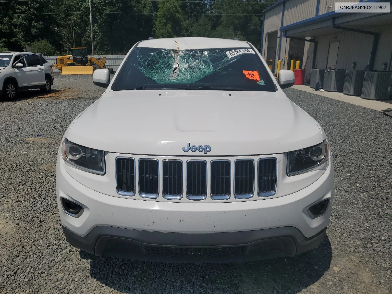 2014 Jeep Grand Cherokee Laredo VIN: 1C4RJEAG2EC411967 Lot: 65560654