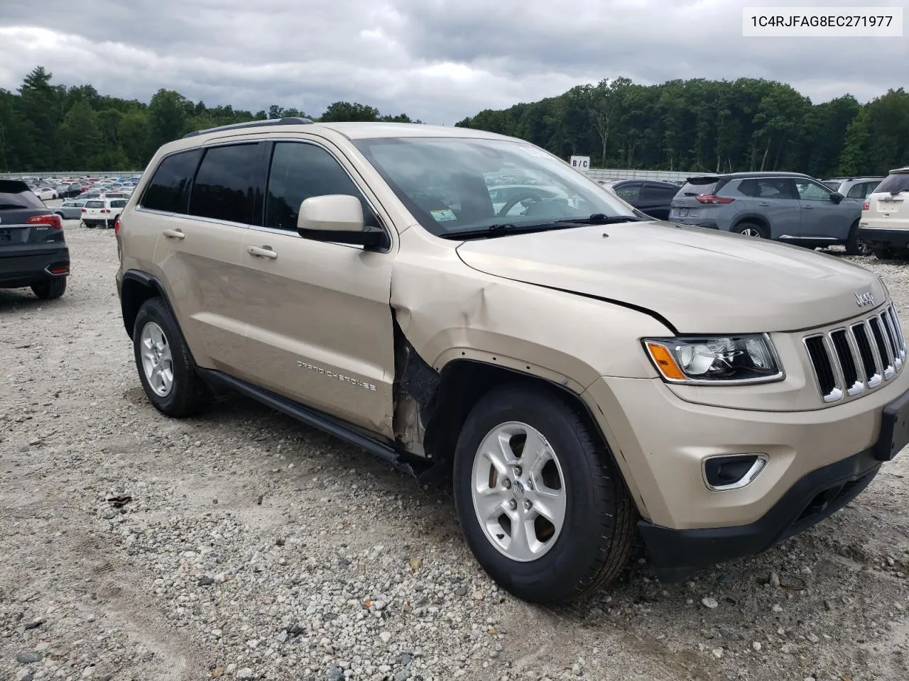 2014 Jeep Grand Cherokee Laredo VIN: 1C4RJFAG8EC271977 Lot: 65785194