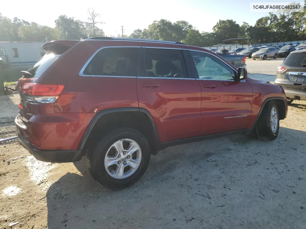 2014 Jeep Grand Cherokee Laredo VIN: 1C4RJFAG8EC482547 Lot: 65789134