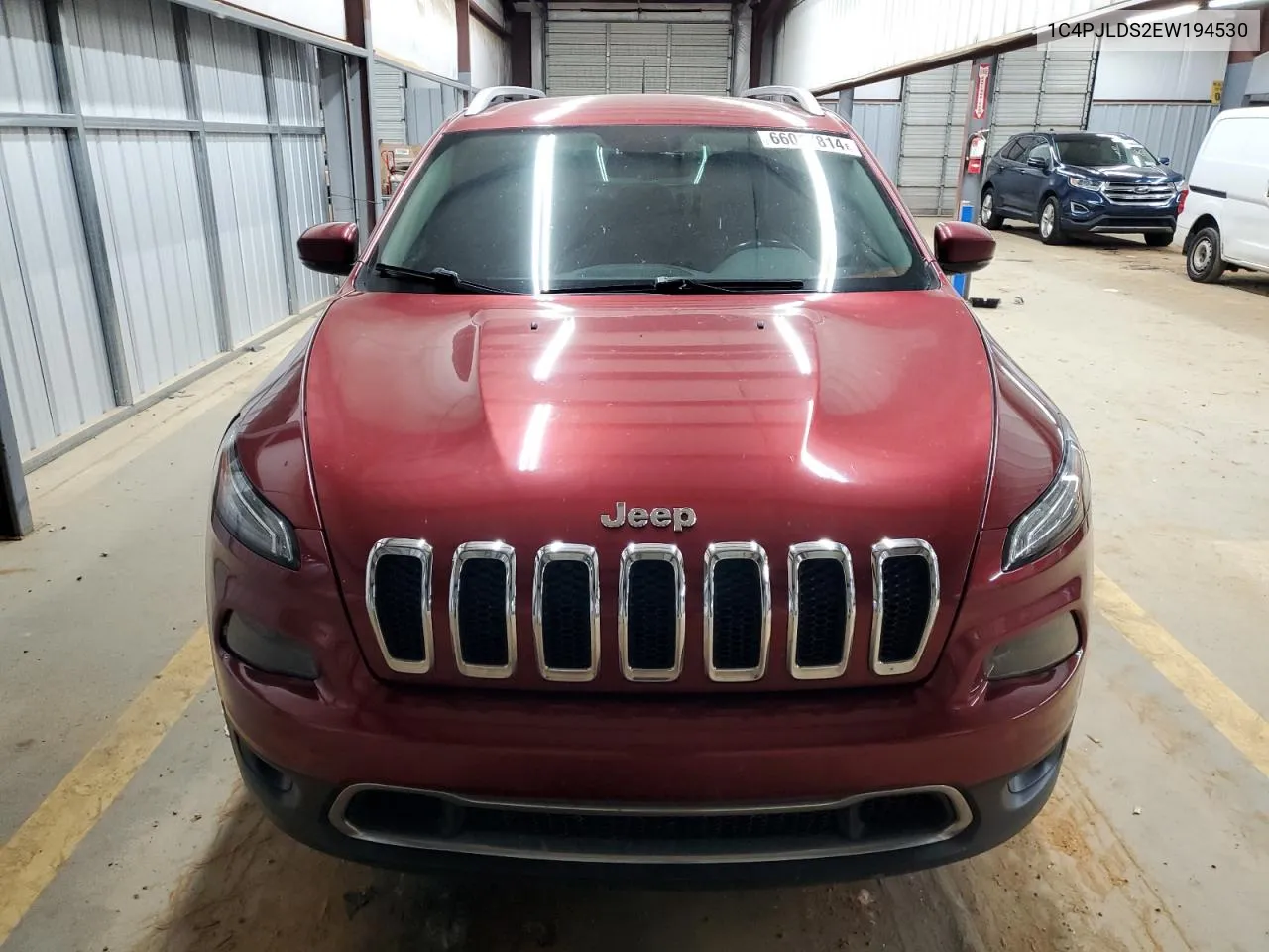 2014 Jeep Cherokee Limited VIN: 1C4PJLDS2EW194530 Lot: 66017814