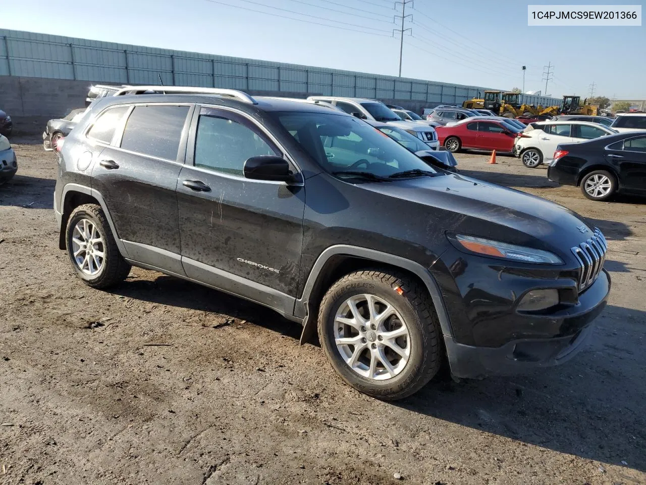 2014 Jeep Cherokee Latitude VIN: 1C4PJMCS9EW201366 Lot: 66039204