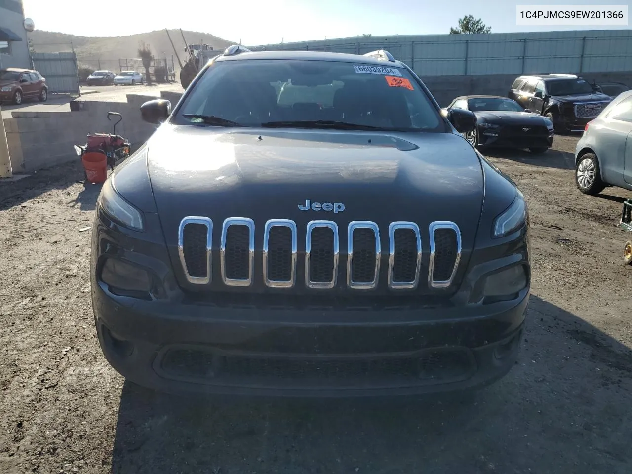 2014 Jeep Cherokee Latitude VIN: 1C4PJMCS9EW201366 Lot: 66039204