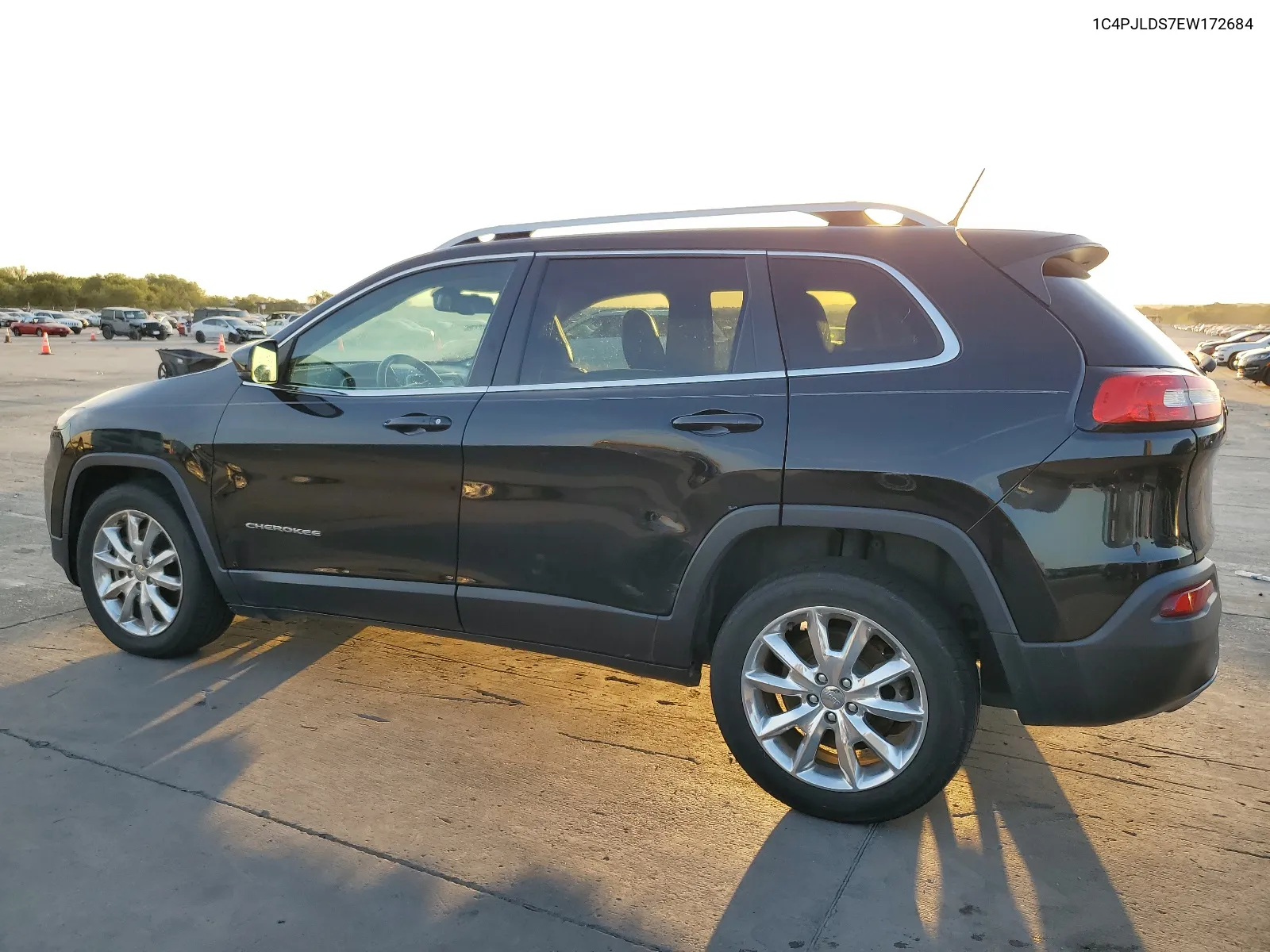 2014 Jeep Cherokee Limited VIN: 1C4PJLDS7EW172684 Lot: 66154454