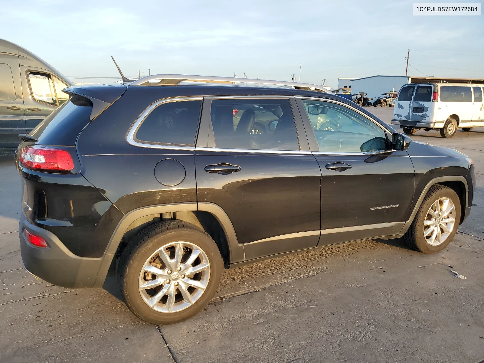 1C4PJLDS7EW172684 2014 Jeep Cherokee Limited