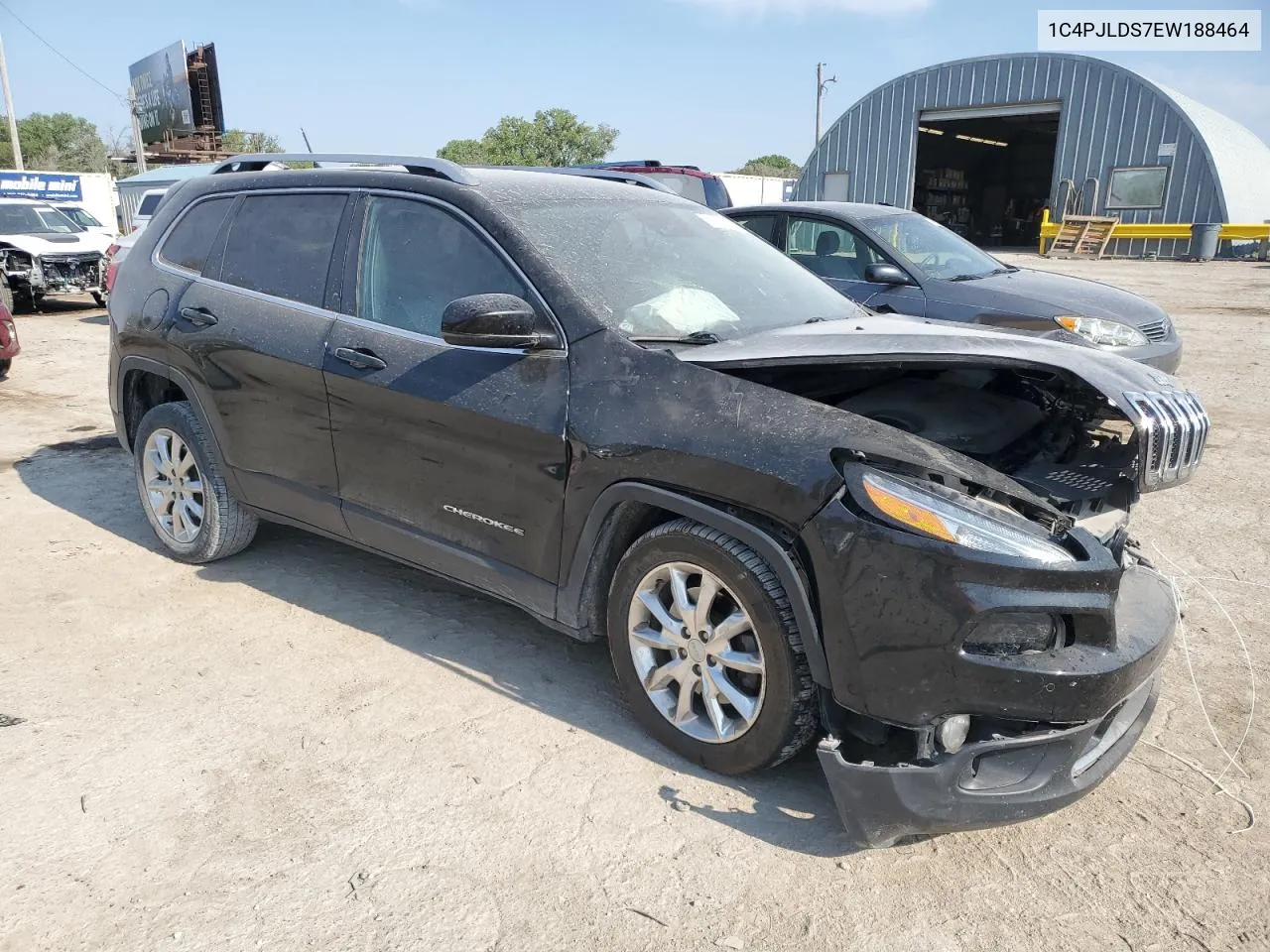 2014 Jeep Cherokee Limited VIN: 1C4PJLDS7EW188464 Lot: 66180804