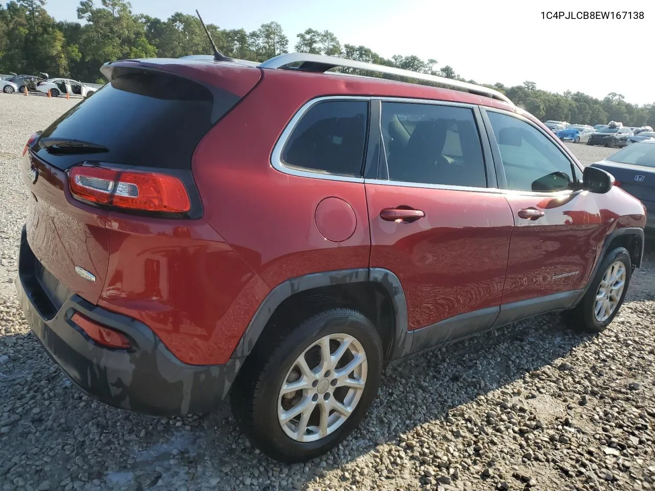 1C4PJLCB8EW167138 2014 Jeep Cherokee Latitude