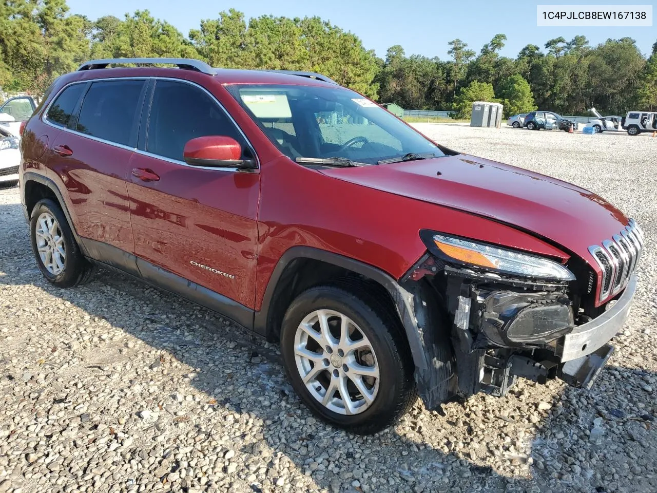 2014 Jeep Cherokee Latitude VIN: 1C4PJLCB8EW167138 Lot: 66407744