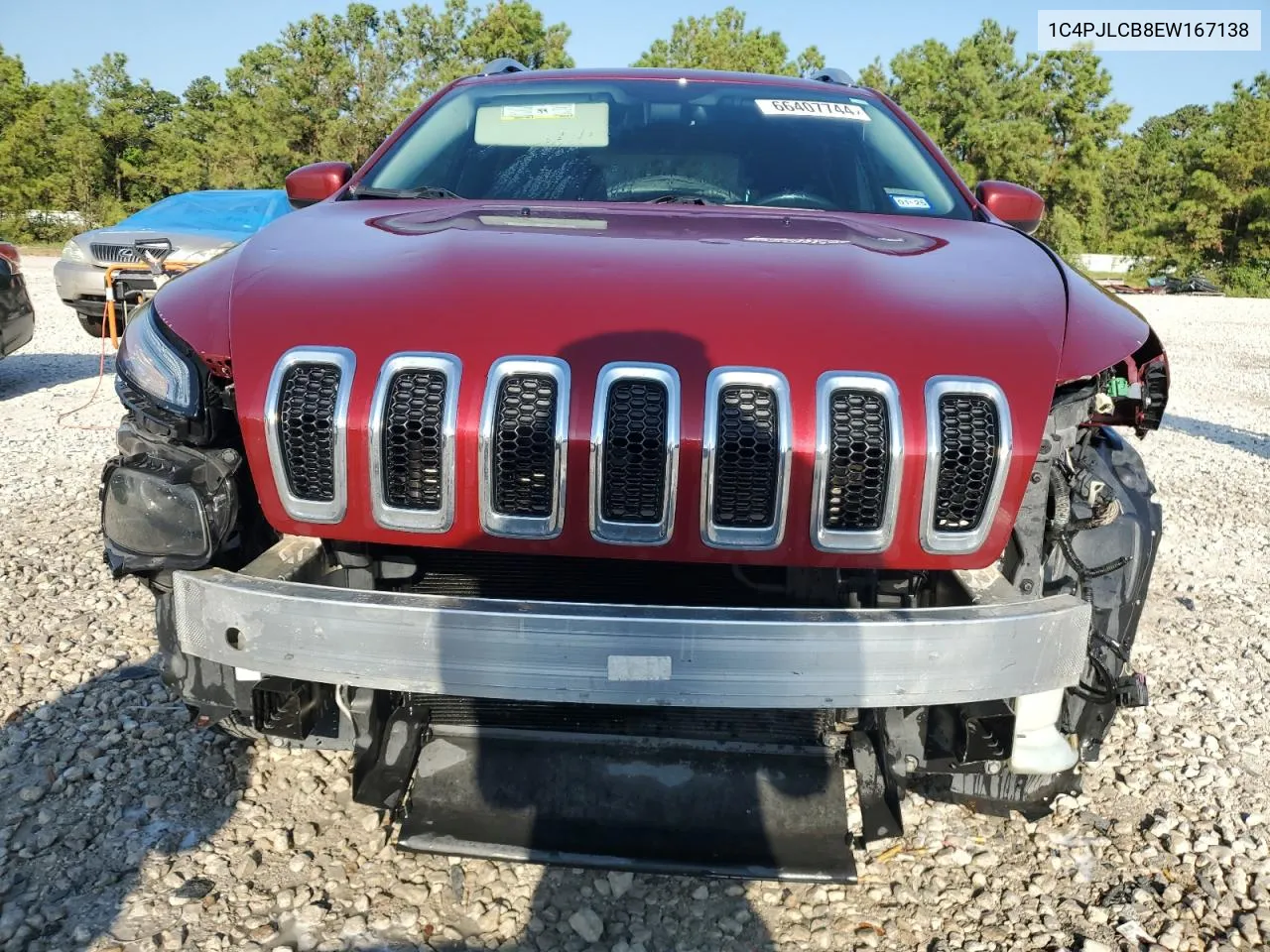 2014 Jeep Cherokee Latitude VIN: 1C4PJLCB8EW167138 Lot: 66407744